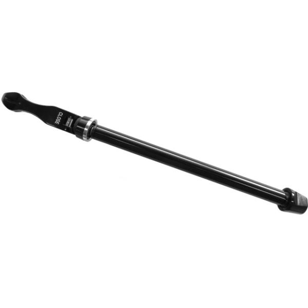 Price Steckachse 12mm QR HR M12x1.5 Gewinde, 155mm, Gravel Carbon/ Aero Rahmen  Schwarz 142 mm