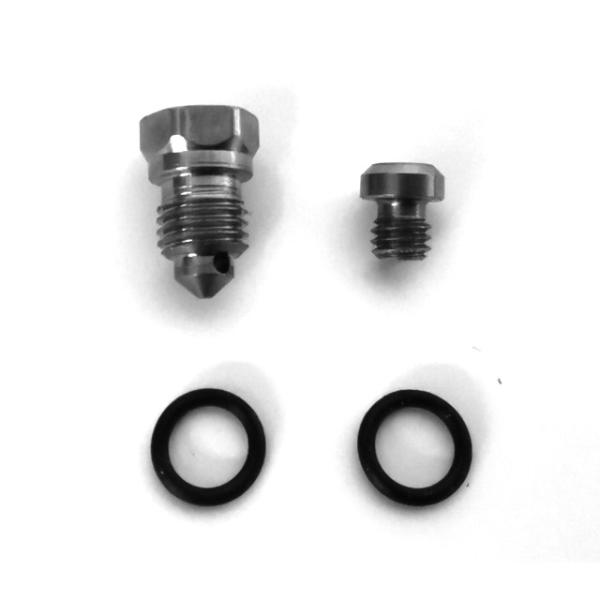 Trickstuff Entl&uuml;ftungsventil f&uuml;r C21/C22 1x Entl&uuml;ftungsventil,2x O-Ring, 1x M4Entl&uuml;ftungsve  Schwarz