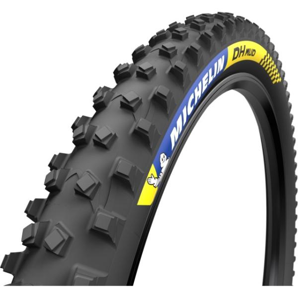 Michelin DH Mud Racing Line TLR 27.5x2.40 61-584, Drahtreifen, DH Shield, MAGI-X DH, schw  Schwarz 27.5 Zoll x 2.40 Zoll, 61-584
