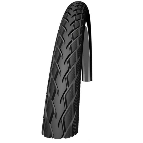 Schwalbe Marathon GreenGuard HS420 700x45C 47-622 Draht TwinSkin ADDIX Reflex schwarz  Schwarz 28 Zoll x 45 mm, 47-622