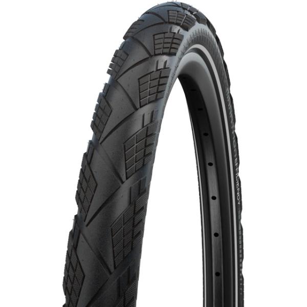 Schwalbe Marathon Efficiency Evo V-Guard HS617 700x50C 50-622 Falt ADDIX Race E-50 Reflex  Schwarz 28 Zoll x 2.00 Zoll, 50-622