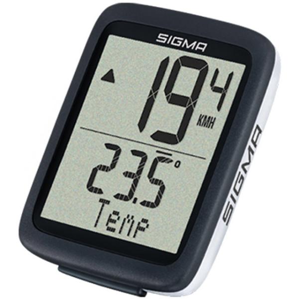 Sigma Computer BC 10.0 WL ATS 10 Funktionen/kabellos/wasserdicht/schwarz/weiss  Schwarz, Weiss