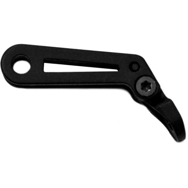 Busch + M&uuml;ller Scheinwerferhalter 464HAS-1 Edelstahl schwarz inkl. Schraube  Schwarz