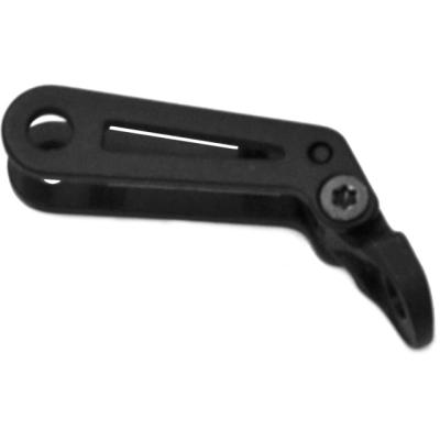 Busch + M&uuml;ller Scheinwerferhalter 464HAS-1 Edelstahl schwarz inkl. Schraube  Schwarz Produktbild 1