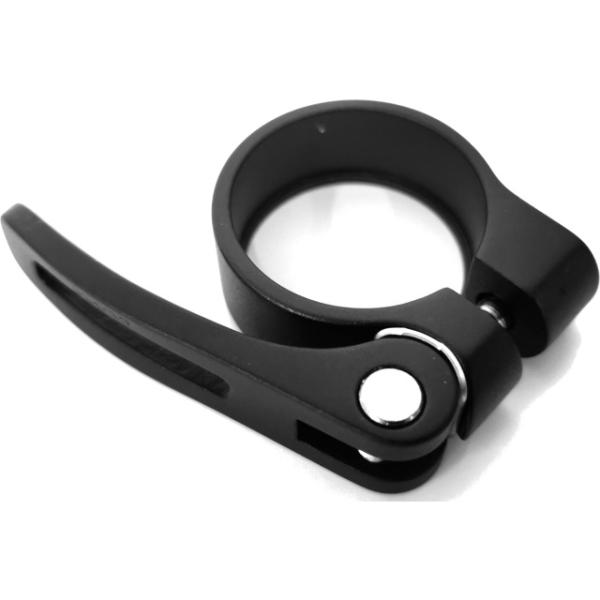 Bevato Sattelklemme 34.9mm Aluminium Schnellspanner, schwarz  Schwarz