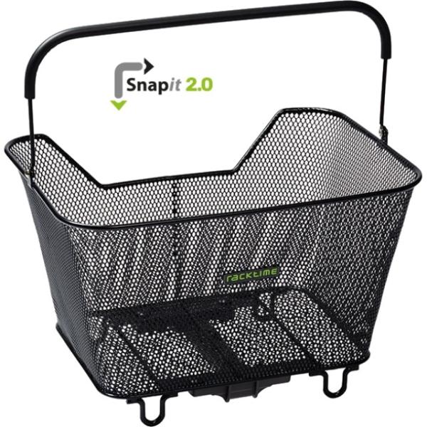 Racktime Gep&auml;cktr&auml;gerkorb Bask it small Snap it 42x30x27cm schwarz