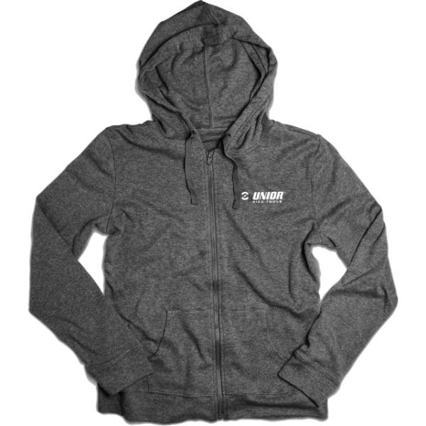 Unior Zip Hoodie Unior XL grau Herren;Damen Grau XL