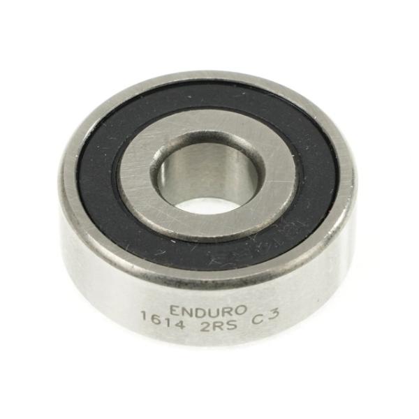 Enduro Bearings Kugellager 1614 2RS 3/8"x1-1/8"x3/8" Hub Bearing (Skyway)  Silber, Schwarz 3/8 Zoll x 1 1/8 Zoll x 3/8 Zoll