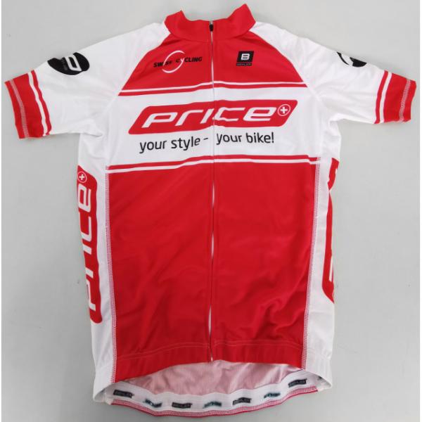 Price Price Jersey SS Race L - Swiss Cycling 2017 RaceLine Elite-Herren kurzarm ZIP R&uuml; Herren Rot L