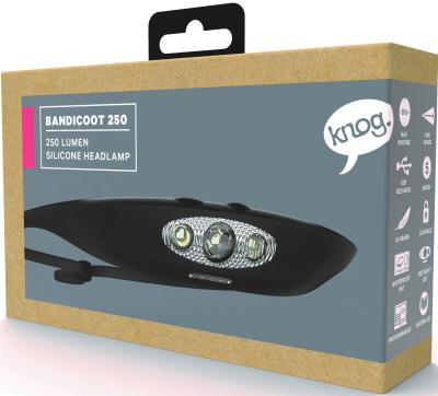 Knog Stirnlampe Bandicoot 250 black  Produktbild 4