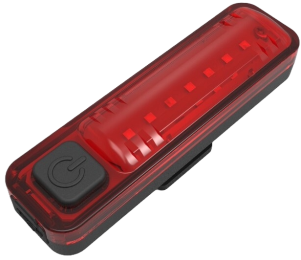 Smart R&uuml;cklicht Acrux USB mit Halter 