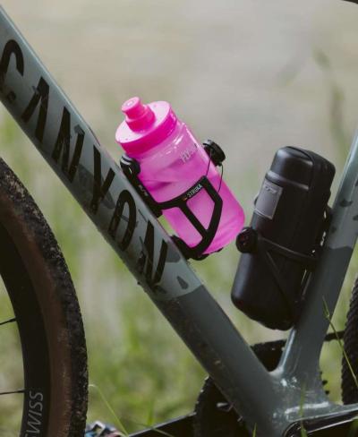 Elite Bidon Fly Tex 550 ml clear pink  Produktbild 4