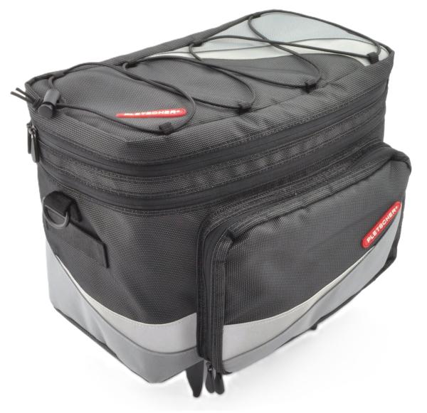 Pletscher Gep&auml;cktr&auml;gertasche Basilea mit 3-Punkte Adapter schwarz 