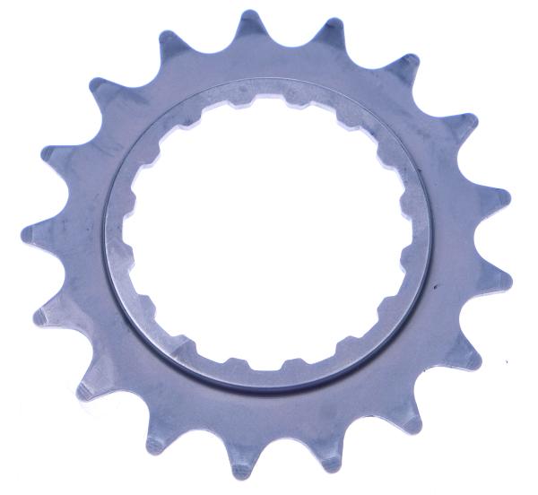 Kettenblatt 16 Z&auml;hne 3mm vernickelt 