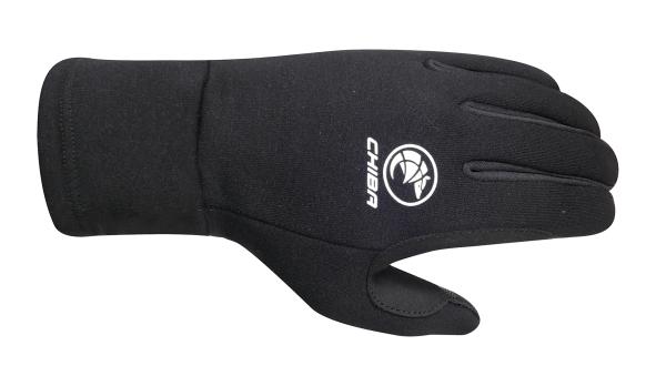 Chiba Polarfleece Gloves black L
