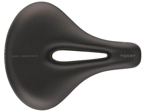Terry Sattel Anatomica Flex Gel Lady mit &Ouml;ffnung schwarz 