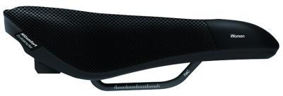 Terry Sattel Fisio ClimaVent Gel Lady mit &Ouml;ffnung black  Produktbild 1