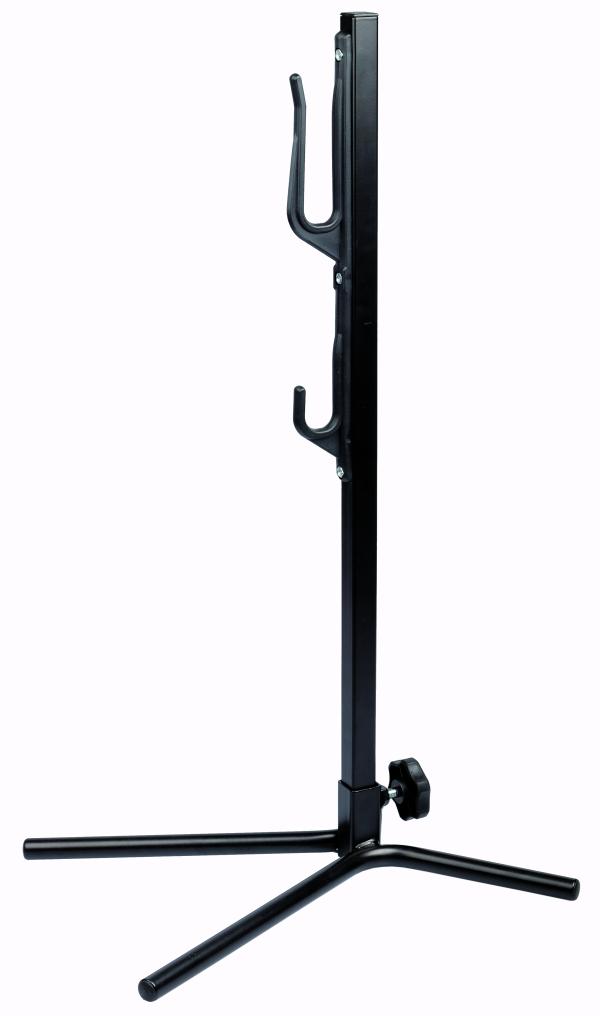 Ausstellungsst&auml;nder mit zwei Haken schwarz 