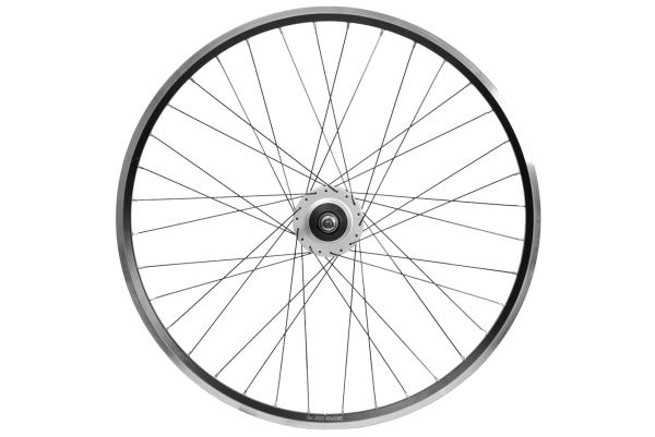 Laufrad hinten 26" 559x19 Nexus SGC60118VAS 132mm 8-Gang V-Brake/Rollerbrake NT schwarz / Nabe silber 