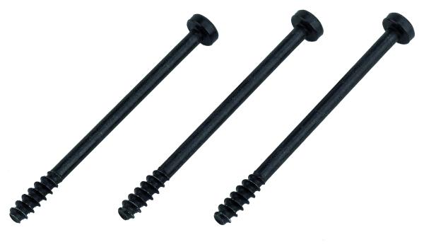 Bosch Befestigungsschrauben f&uuml;r Design-Deckel BDU2xx schwarz 