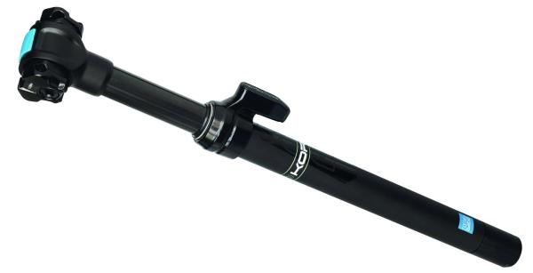 PRO Sattelst&uuml;tze Koryak absenkbar 70mm &Oslash;27.2mm extern schwarz/Universal Hebel 