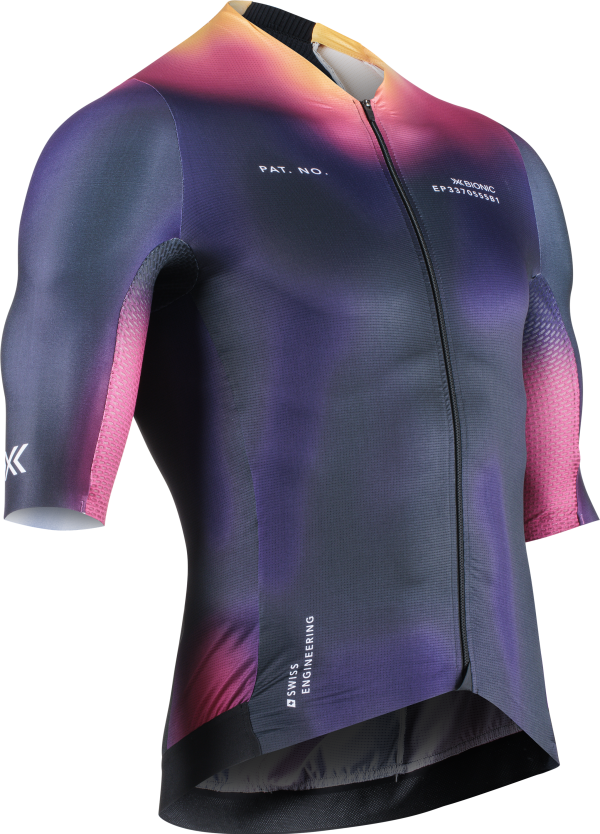 X-BIONIC Men CoreFusion Aero Jersey SH SL heatmap L